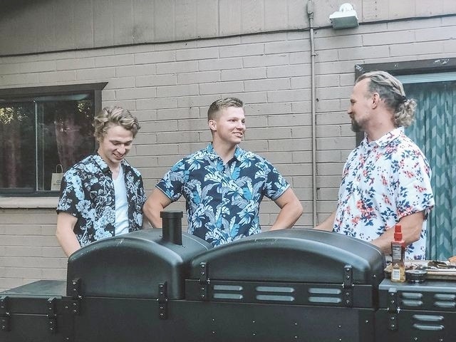 Gabe Brown, Garrison Brown, and Kody Brown from Bob's Floral Instagram