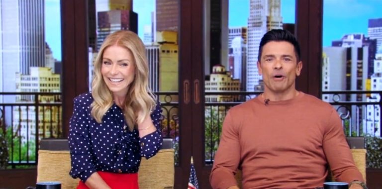 ‘Live’ Kelly Ripa Considers Switching Up Her Long Blonde Locks