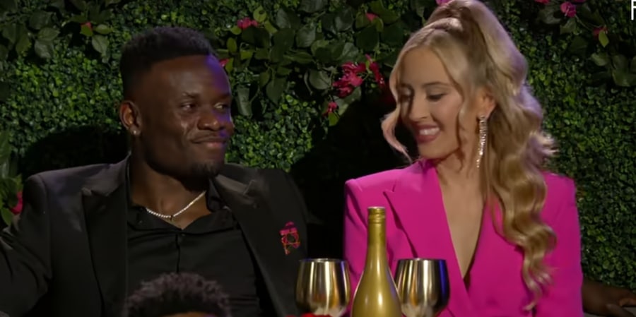 Kwame Appiah & Chelsea Griffin attended the Season 6 reunion. - Love Is Blind