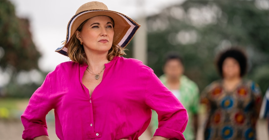 Lucy Lawless My Life Is Murder - used with Acorn TV's permission