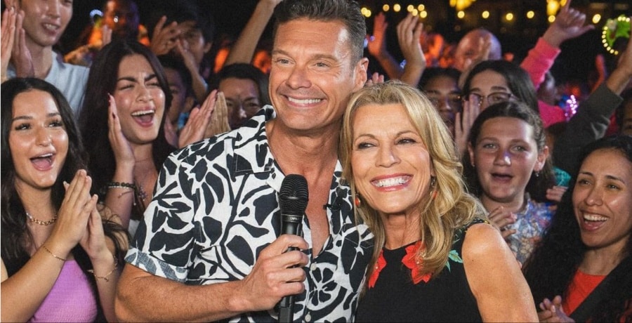 Ryan Seacrest and Vanna White from Wheel of Fortune