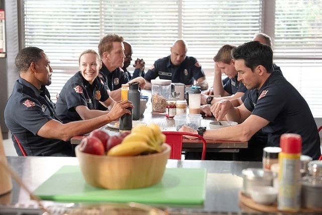 Cast of Station 19, ABC, sourced from Instagram