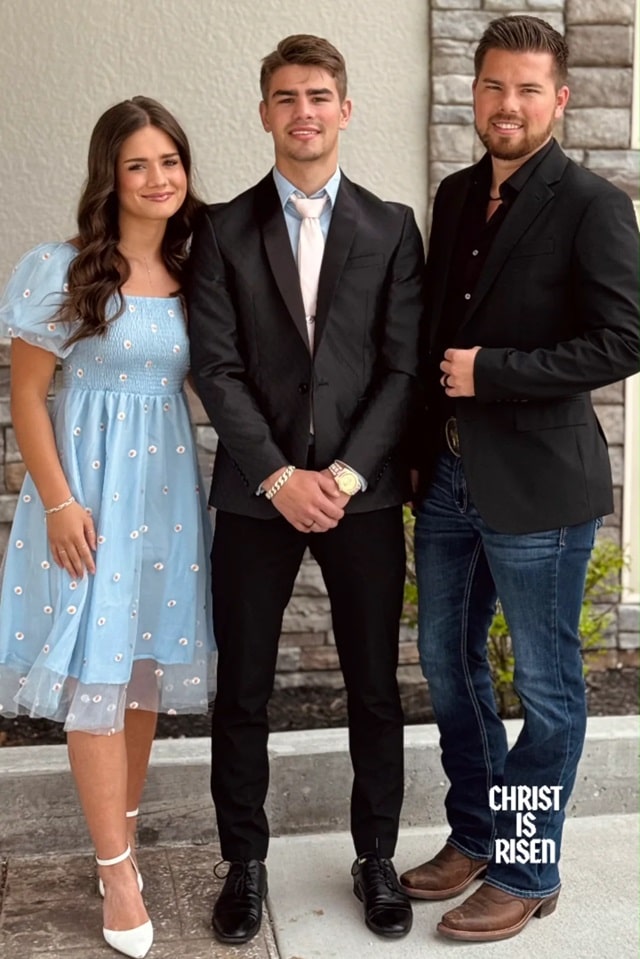 Ellie Bates, Warden Bates, Trace Bates From Bringing Up Bates, Sourced From @tracewbates Instagram