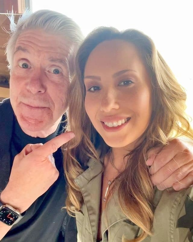 Cheryl Burke and Tom Bergeron from Instagram