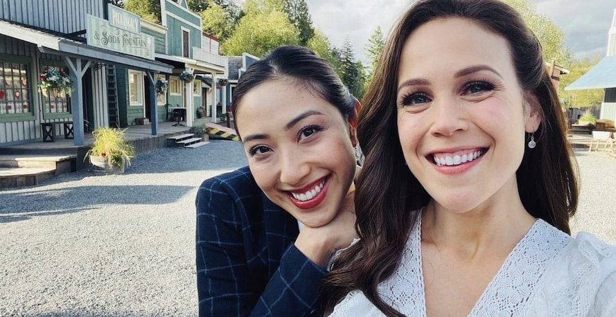 Erin Krakow, Amanda Wong WCTH - Instagram