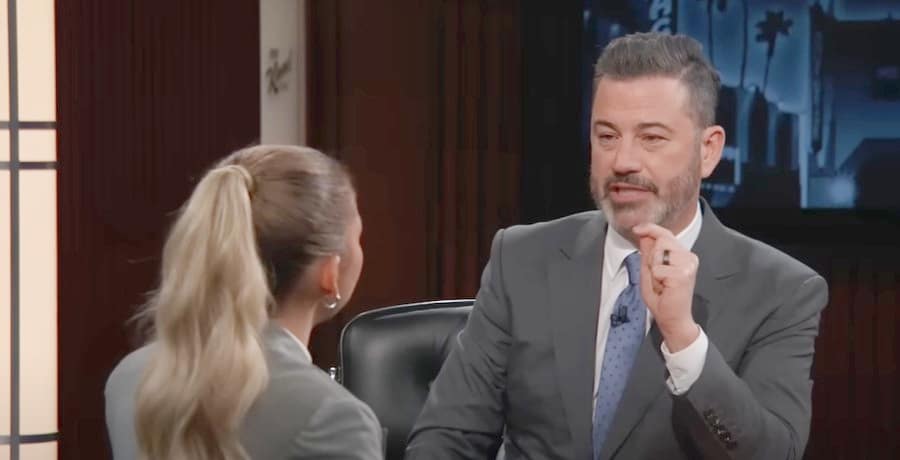 Jimmy Kimmel and Zendaya from his show, sourced from YouTube