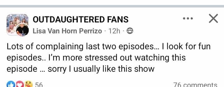Fans think OutDaughtered is stressful to watch right now. - Facebook