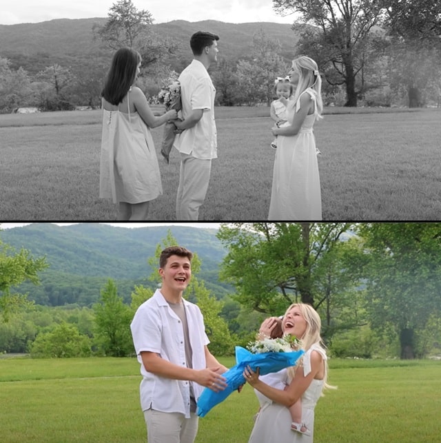Carlin Bates, Travis Clark, Katie Bates From Bringing Up Bates, Sourced From Travis and Katie YouTube