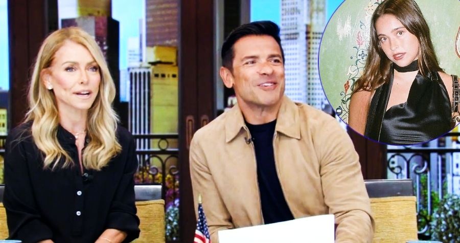 Kelly Ripa and Mark Consuelos and Lola - Live & Instagram