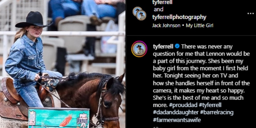 Lennon Ferrell wants to take part in Farmer Wants A Wife. - Instagram