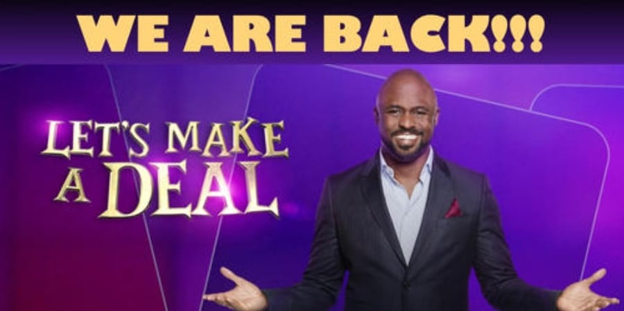 Let's Make A Deal is returning in August. - CBS