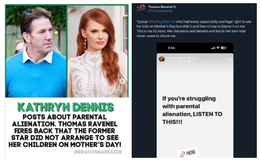 Southern Charm star Kathryn Dennis and her ex, Thomas Ravenel Via bravosnarkside - Instagram