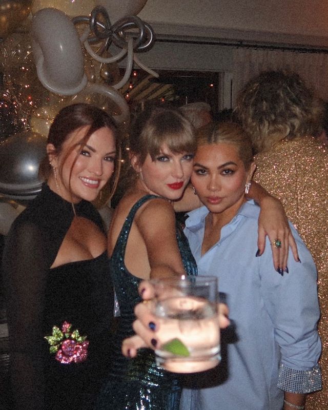 Becca Tilley, Taylor Swift and Hayley Kiyoko/Credit: Becca Tilley Instagram