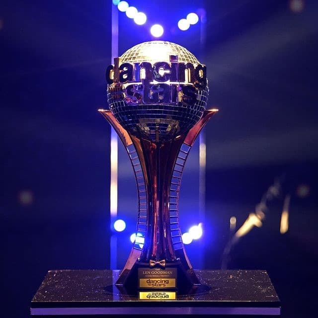 Mirrorball Trophy from the Dancing With The Stars Instagram page