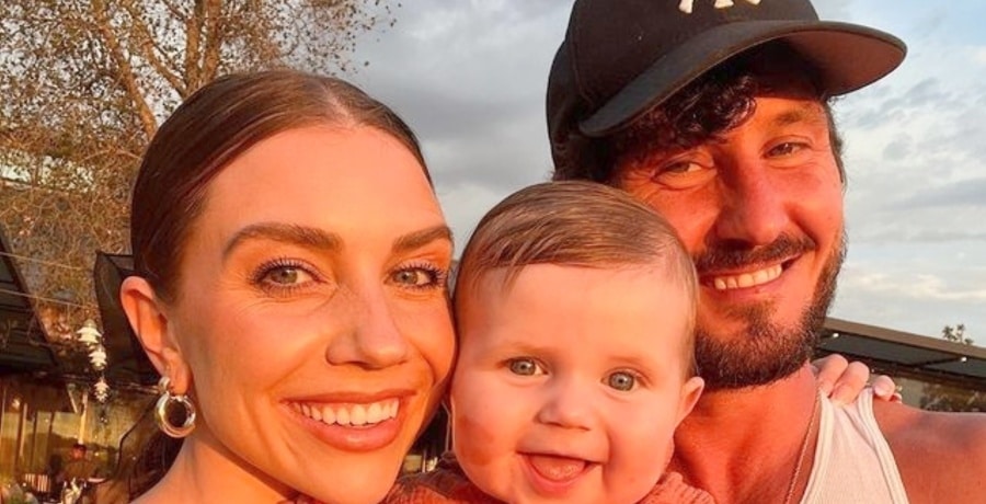 Jenna Johnson, Val Chmerkovskiy, and Rome Chmerkovskiy from Jenna's Instagram