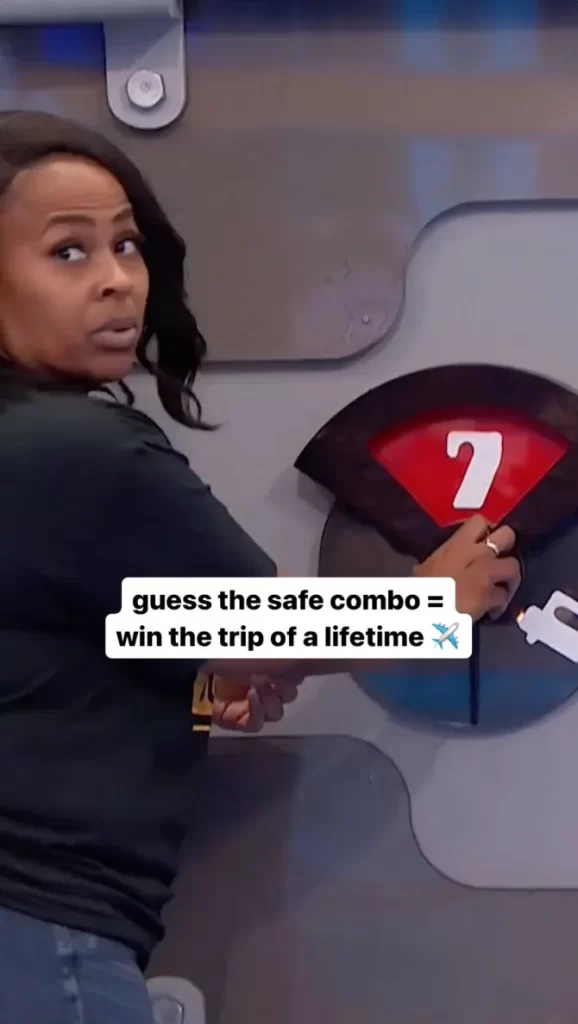 Courtney makes a great guess on The Price Is Right - Instagram