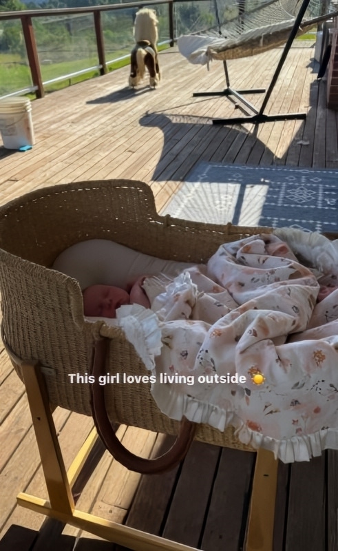 Audrey Roloff's Baby Girl - Instagram Stories
