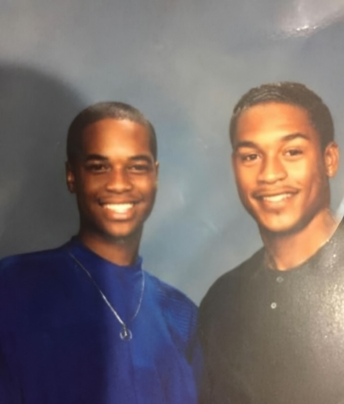 Deon Derrico and his late brother Chris - Instagram