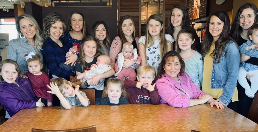Michelle Duggar With Her Daughters & In-Laws, From Counting On, TLC, Sourced From Duggar Family Official Facebook