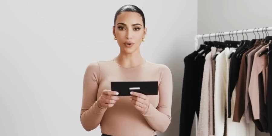 Kim Kardashian's SKIMS brand. -YouTube