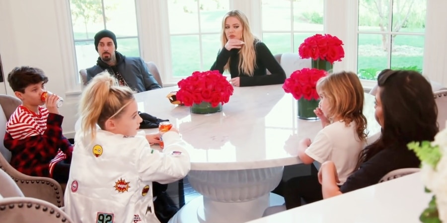 Kourtney Kardashian and Travis Barker's kids have been around each other for years. -The Kardashians 