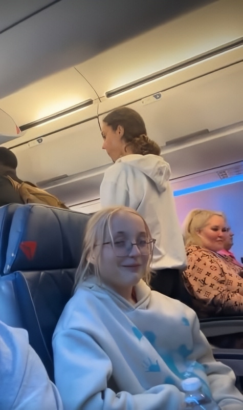 Mama June's Grandchild Kaitlyn On First Flight - Justin Stroud Instagram