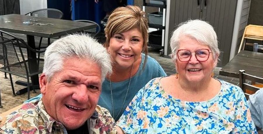 Matt Roloff, Caryn Chandler and his mom via instagram