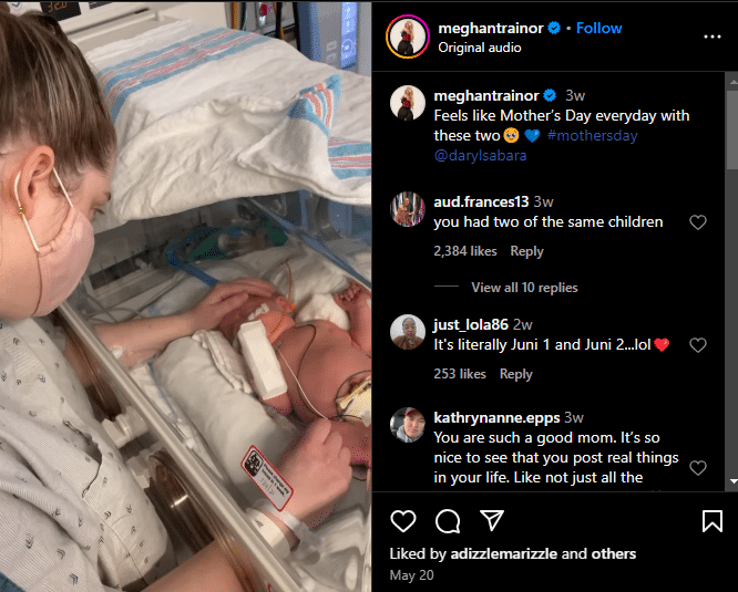 She knows her babies are little miracles. - Instagram