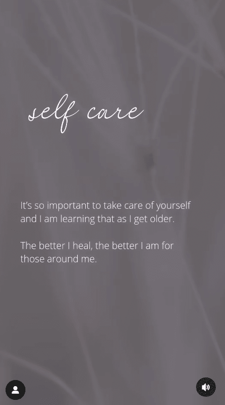 Jenn Sullivan reminds self care is especially important during recovery. - Instagram
