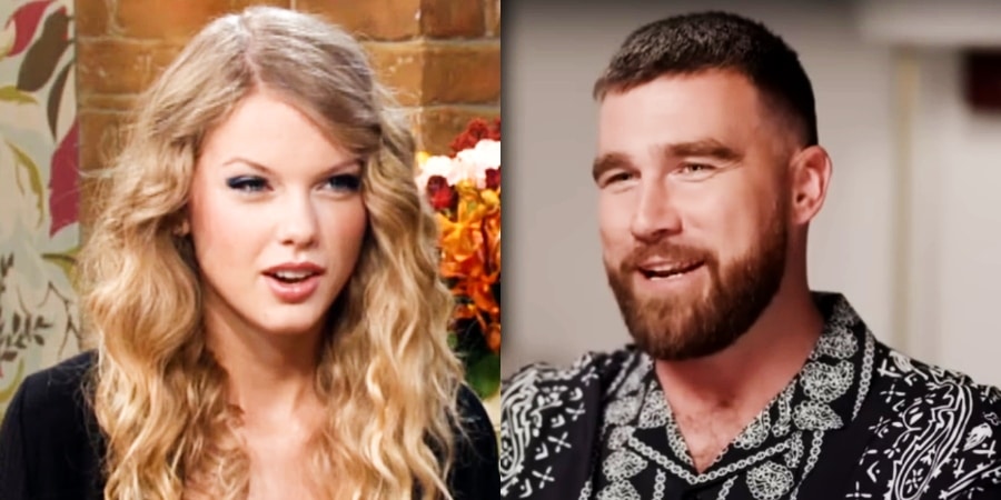 Taylor Swift and Travis Kelce - YouTube - ITV , GMA