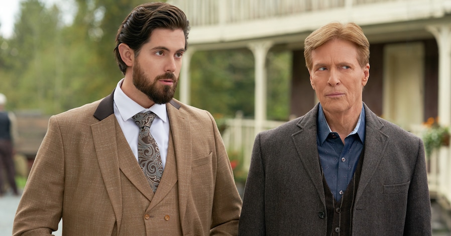 WCTH Photo: Chris McNally, Jack Wagner Credit: ©2024 Hallmark Media/Photographer: Ricardo Hubbs