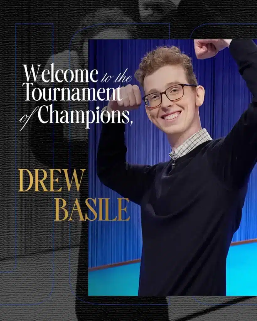 Drew Basile makes the Tournament Of Champions. - Instagram