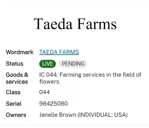 Janelle Brown is pursuing a flower farm, Taeda Farms, in Flagstaff, AZ. - Reddit