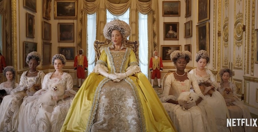 Golda Rosheuvel as Queen Charlotte, Bridgerton, Netflix