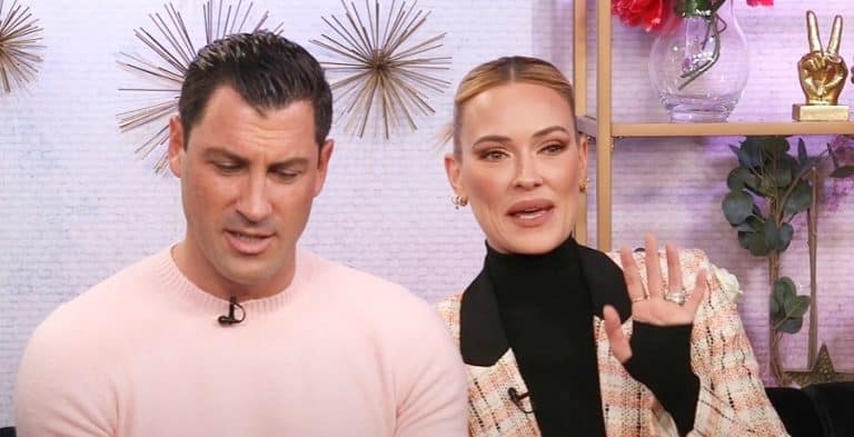 Maks Chmerkovskiy and Peta Murgatroyd from YouTube interview with Us Weekly