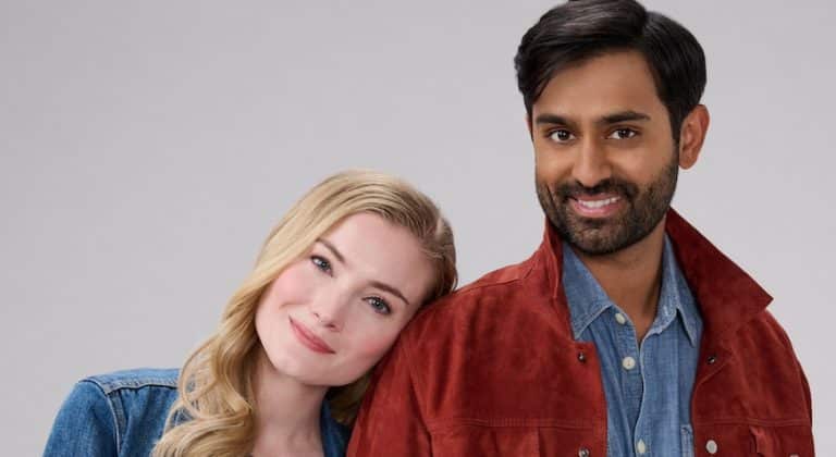 Photo: Skyler Samuels, Kapil Talwalkar Credit: ©2024 Hallmark Media/Photographer: Christos Kalohoridis