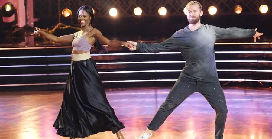 Charity Lawson and 'DWTS' partner Artem Chigvintsev/Credit: Instagram