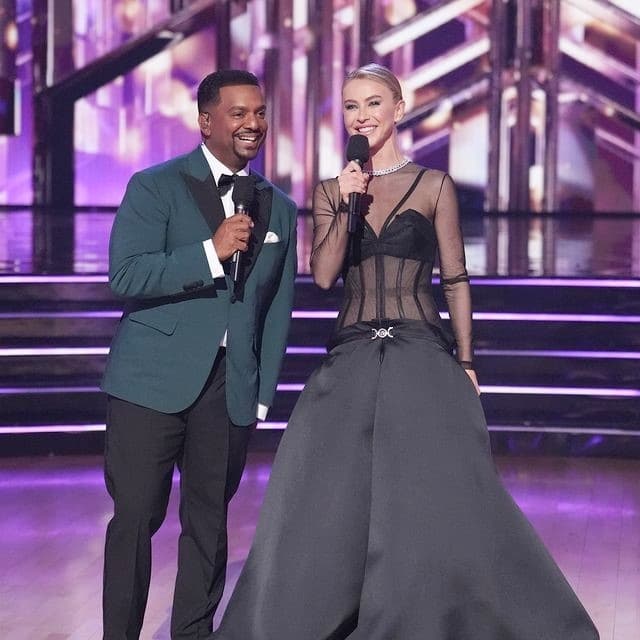 Alfonso Ribeiro and Julianne Hough, DWTS, Instagram