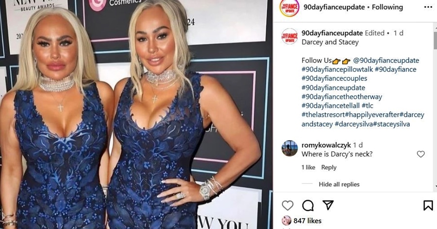 Darcey and Stacey Silva no longer look like twins - 90 Day Fiance - Instagram