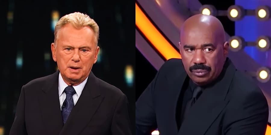 Pat Sajak and Steve Harvey - YouTube