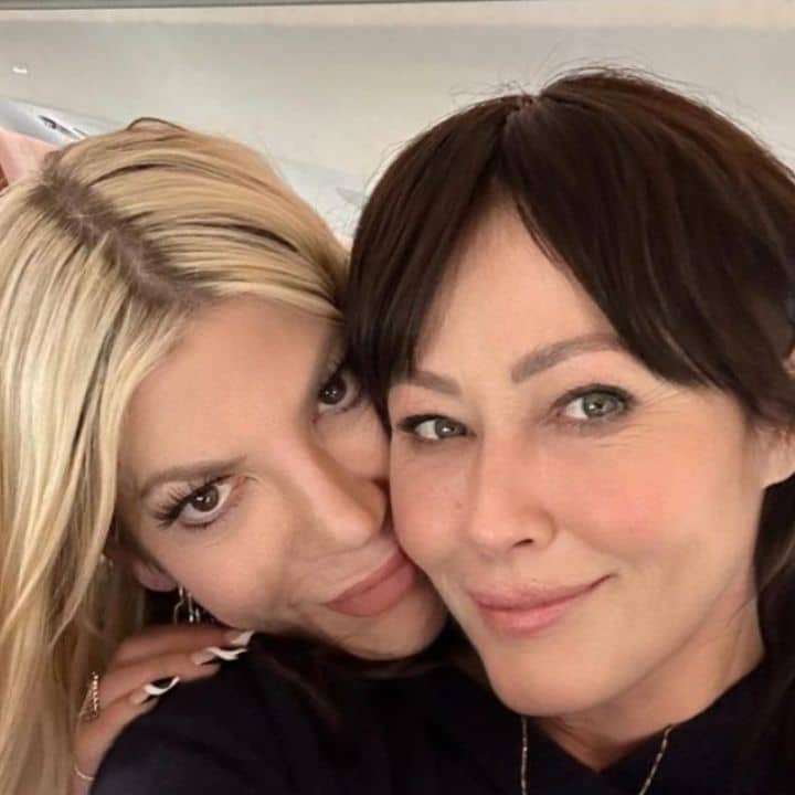 Tori Spelling and Shannen Doherty - Instagram