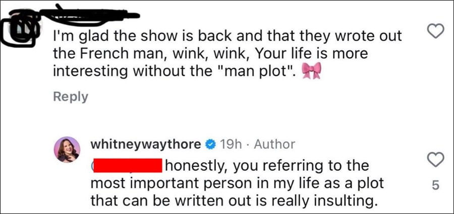 Whitney Way Thore Insults A My Big Fat Fabulous Life Fan Via Reddit