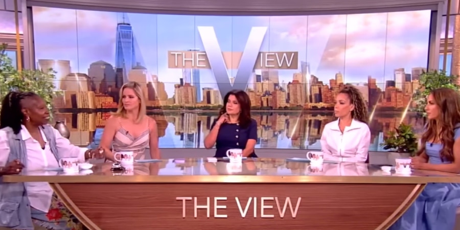 Whoopi Goldberg, Sara Haines, Ana Navarro, Sunny Hostin, and Alyssa Farah Griffin.- The View