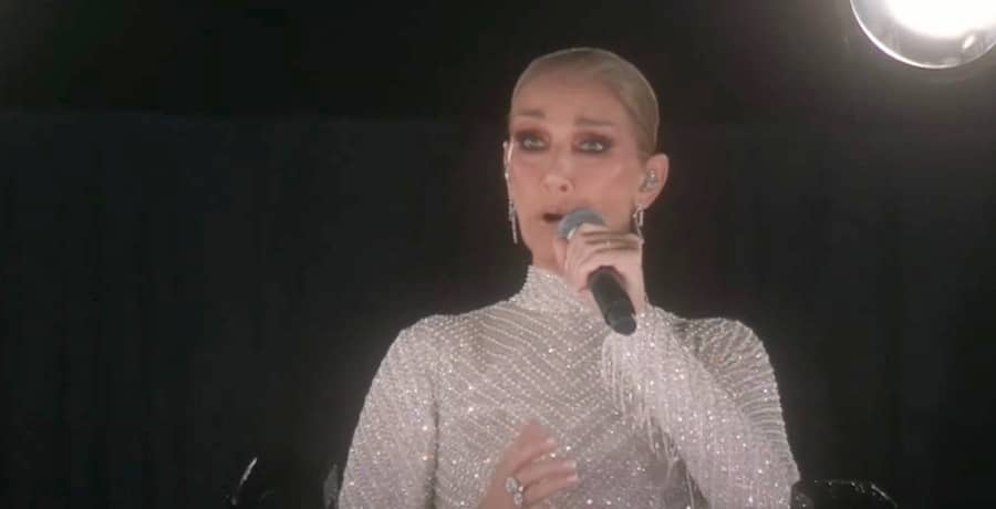 Celine Dion singing at the Olympics, NBC Sports, sourced from YouTube