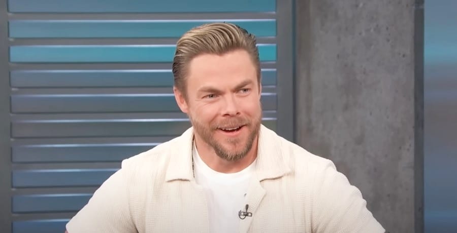 Derek Hough from Access Hollywood interview on YouTube