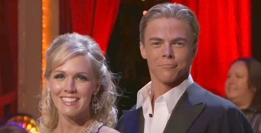 Derek Hough and Jennie Garth from Dancing With The Stars, ABC, Sourced from YouTube