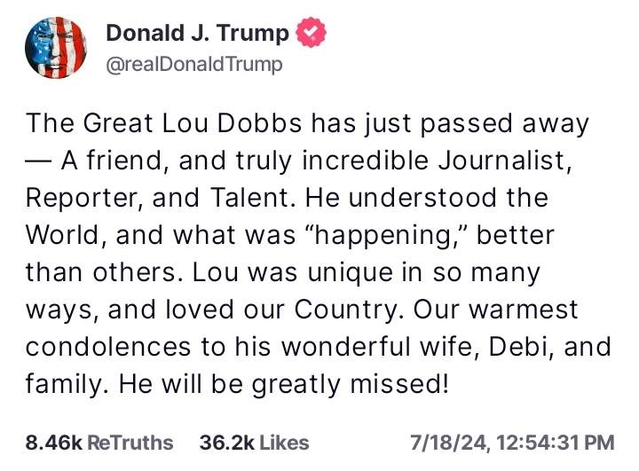 Donald Trump - Lou Dobbs