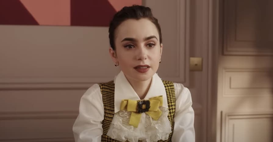 Lily Collins Emily In Paris Netflix - YouTube