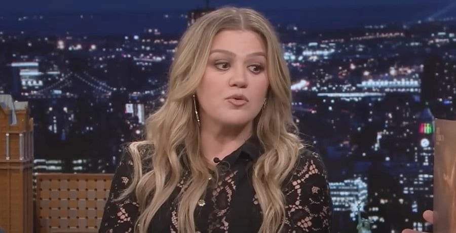 Kelly Clarkson from The Jimmy Fallon Show, NBC, sourced from YouTube