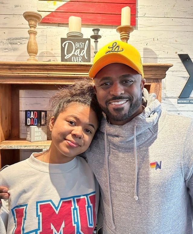Wayne Brady and his daughter Maile from Instagram
